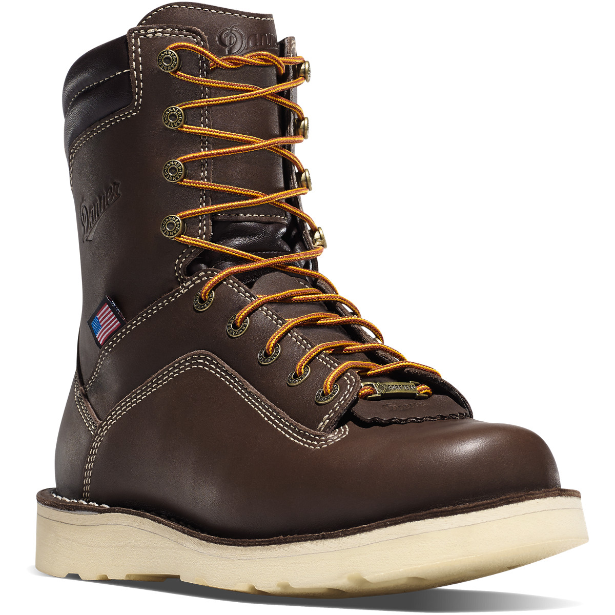 Botas De Trabajo Danner Hombre Mexico - Quarry USA Marrom Oscuro - HYXSO9085